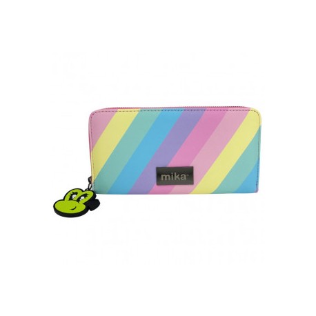 CARTERA MONEDERO - MK RAINBOW PASTEL