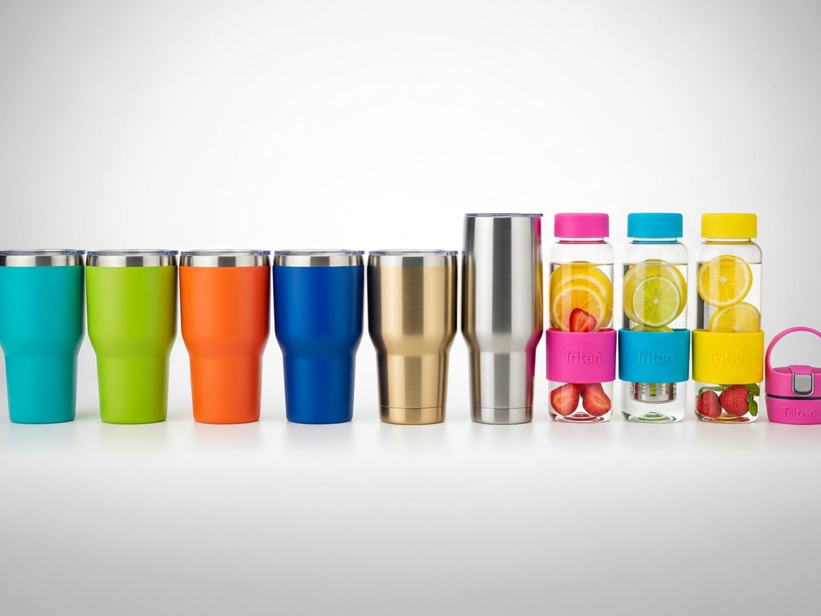 Vasos, botellas y termos